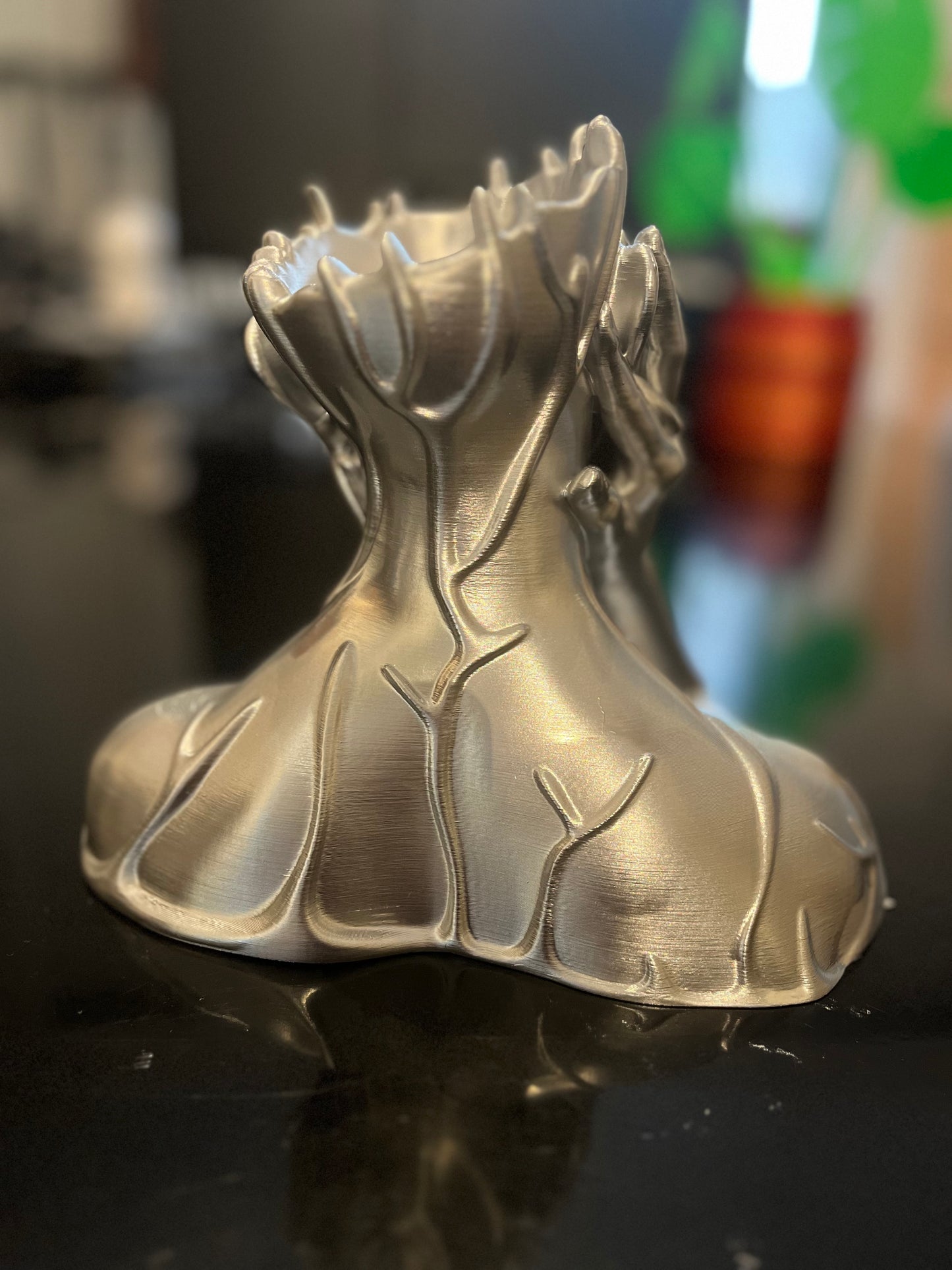 Crying woman vase