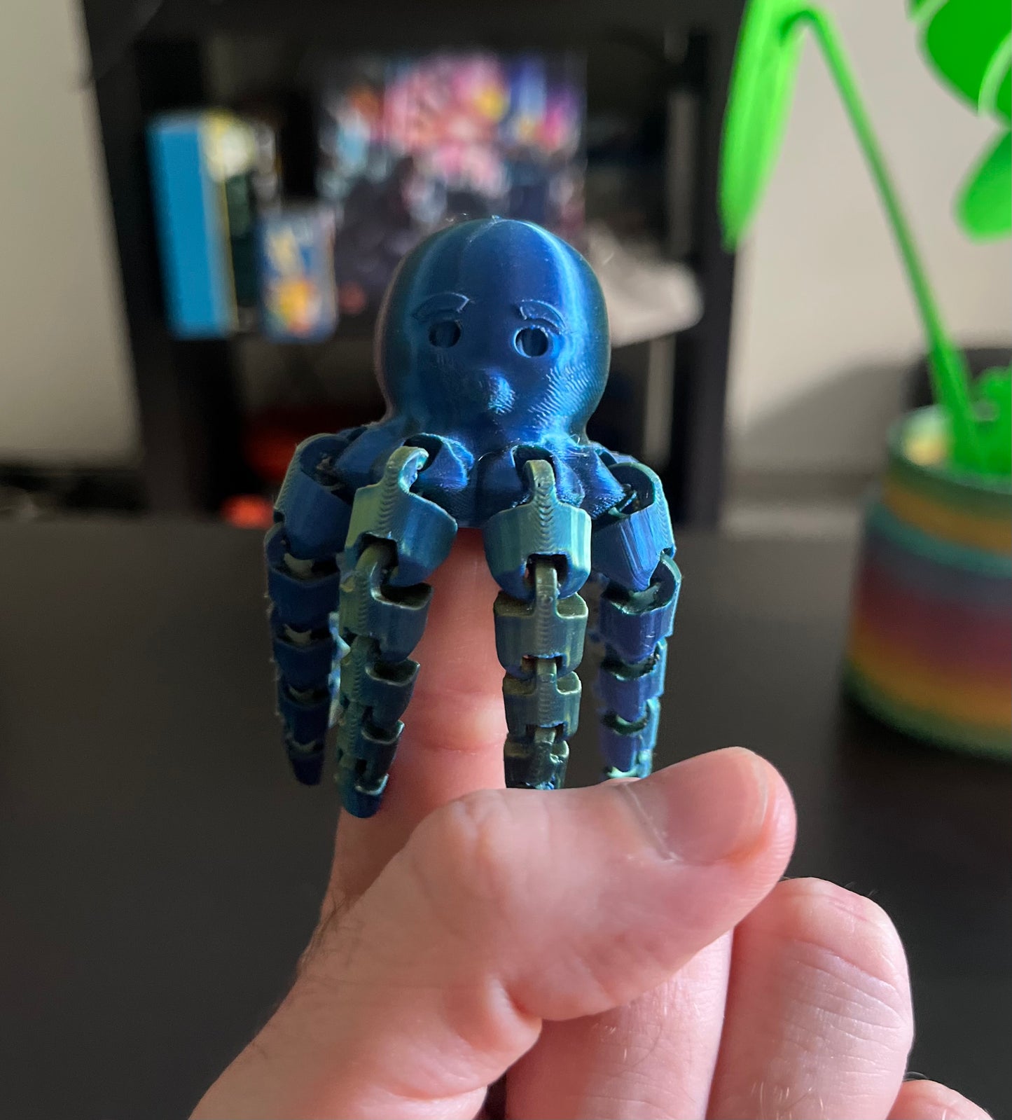 Flexible finger octopus