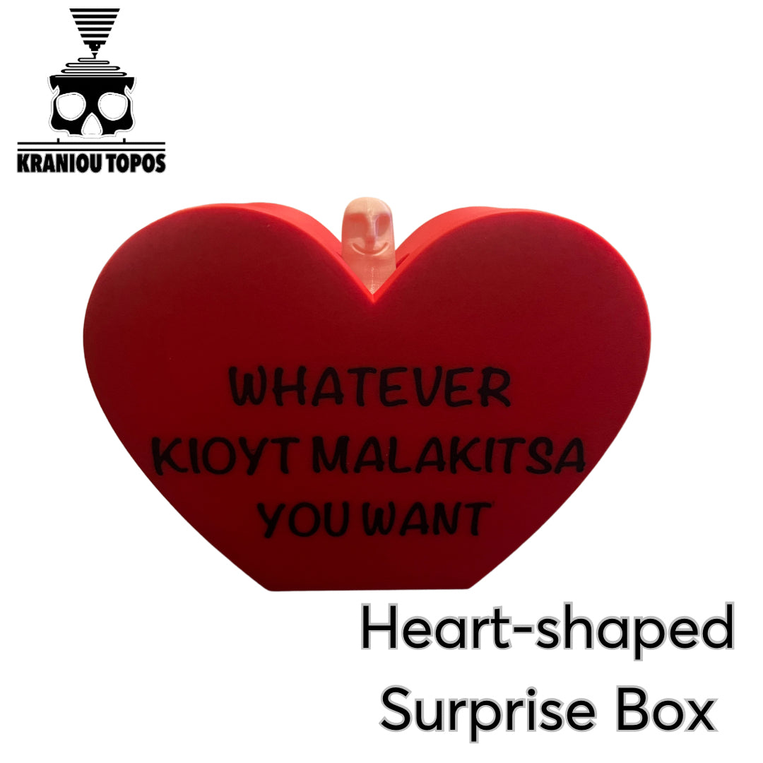 Heart-shaped surprise box