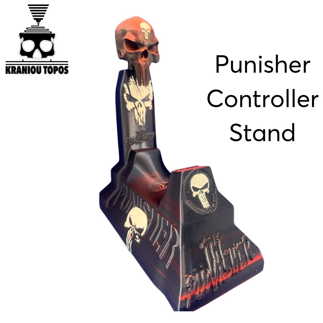 The Punisher PS5 controller stand