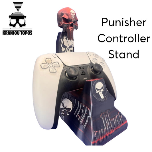 The Punisher PS5 controller stand