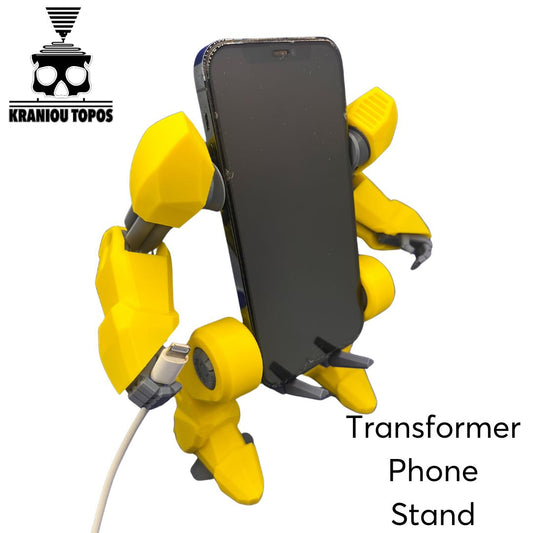 Mobile phone robot stand
