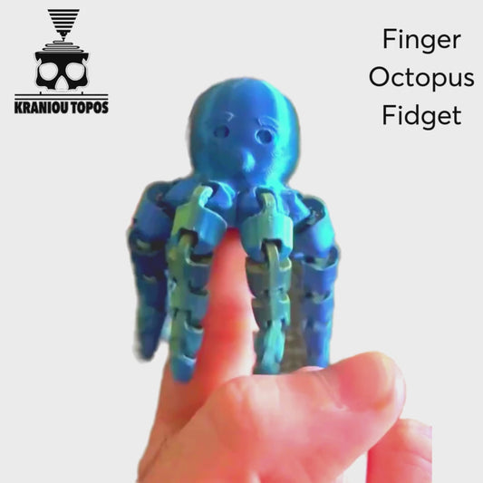Flexible finger octopus